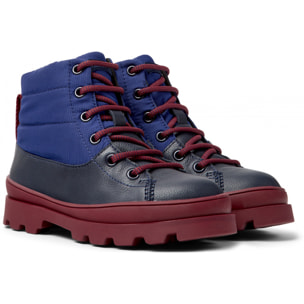 CAMPER Brutus - Botines Azul Infantil Unisex