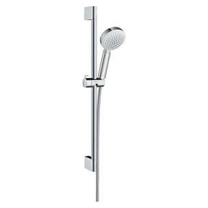 Set de douche MyClub Vario EcoSmart Set 65, blanc/chromé