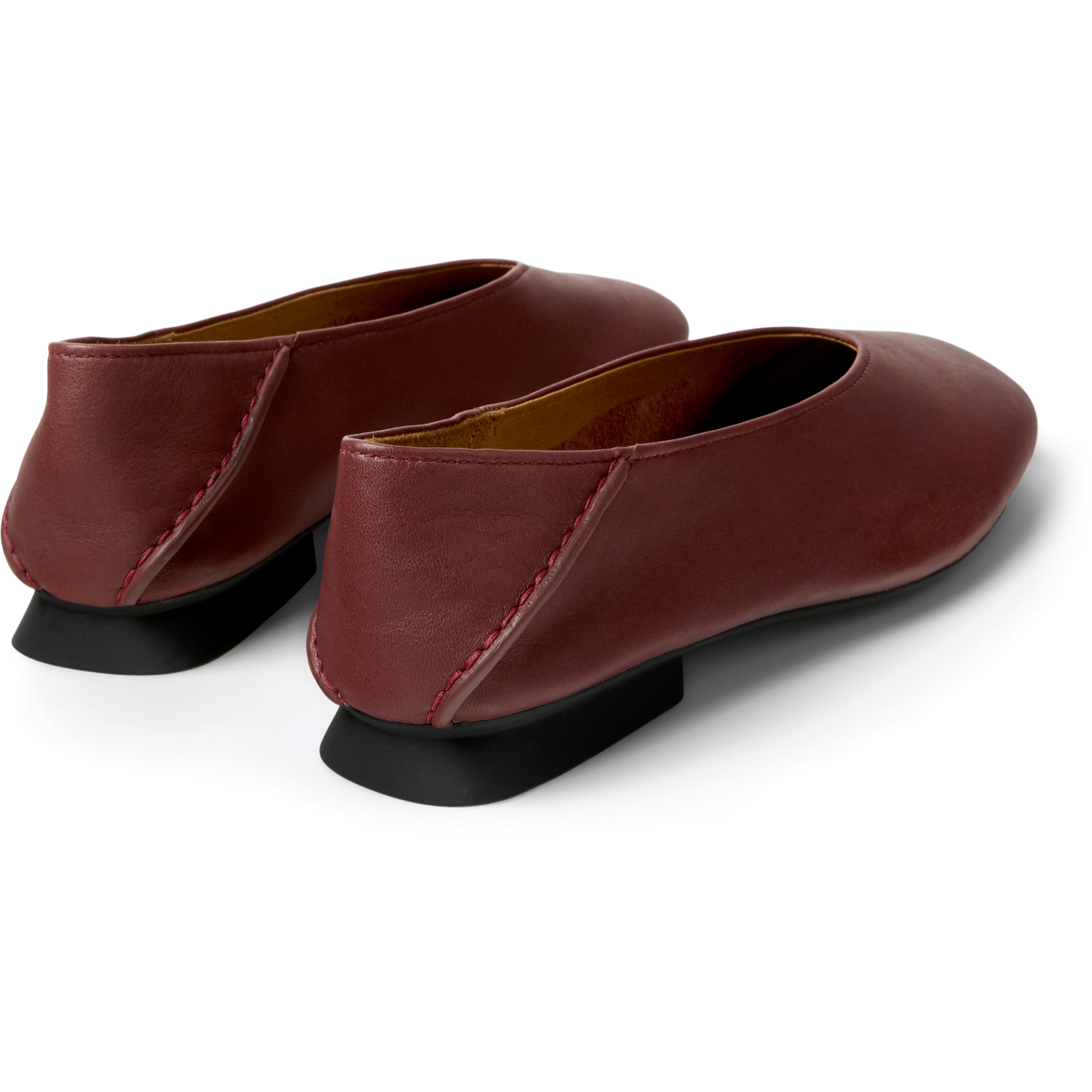 Bailarinas - CAMPER Casi Myra - Burdeos - Cuero liso