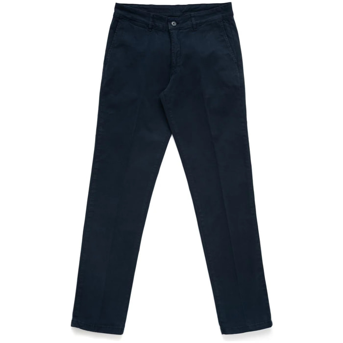 Kappa - Pantalones Hombre Azul - Westin Peached Gabardine