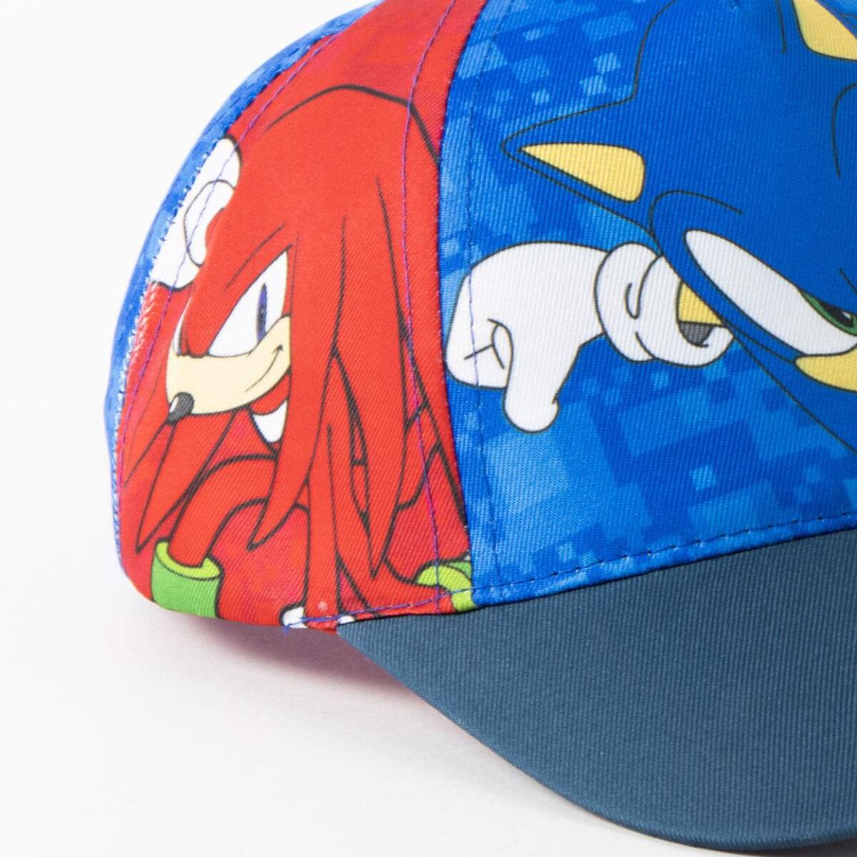 Gorra Infantil de "Sonic" - Color Multicolor