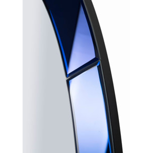 SPECCHIO DA MURO OSLO BLU CM 55X2X150 (MISURA SPECCHIO CM 42,5X137,5)