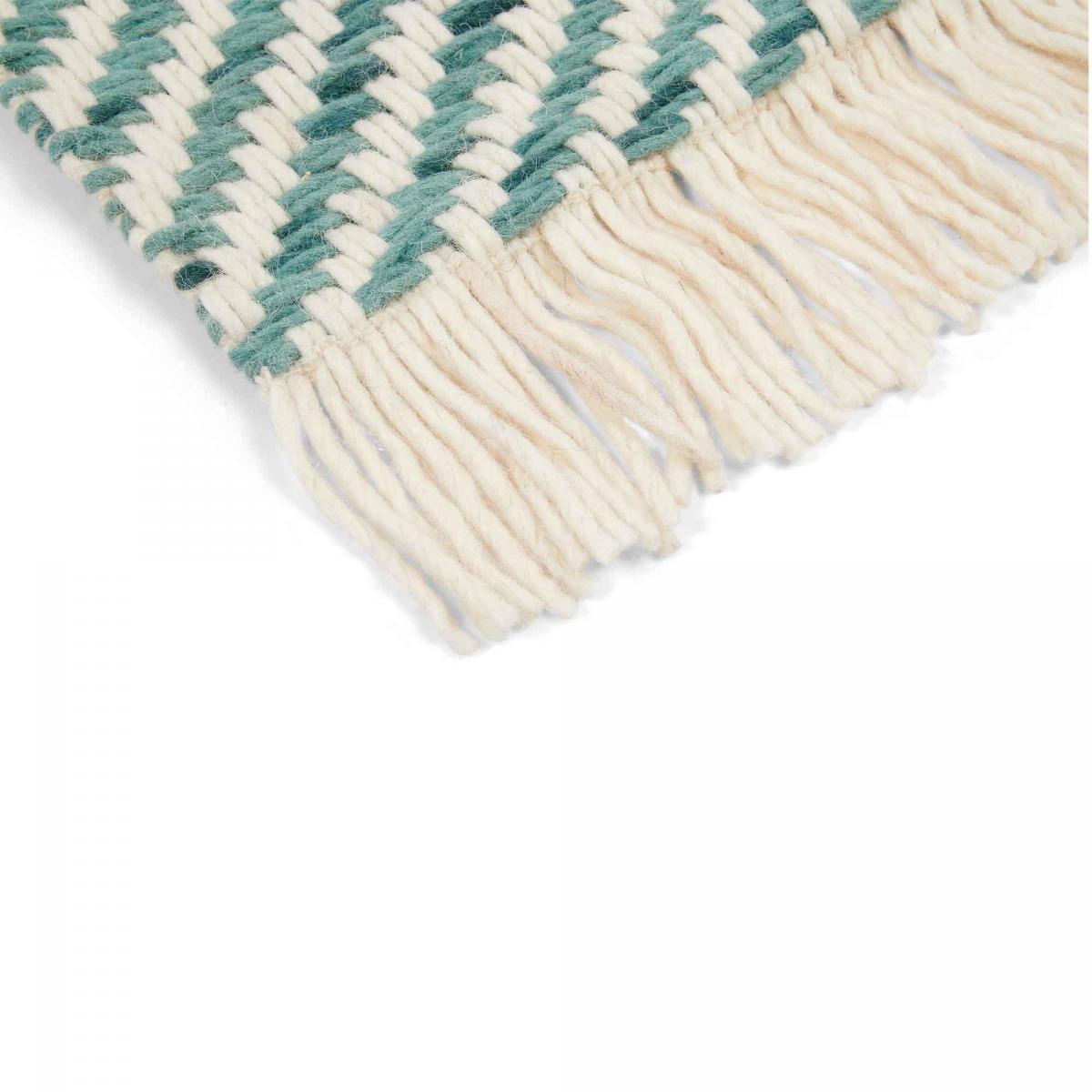 Tapis kilim tissé en laine motif simple DEGU