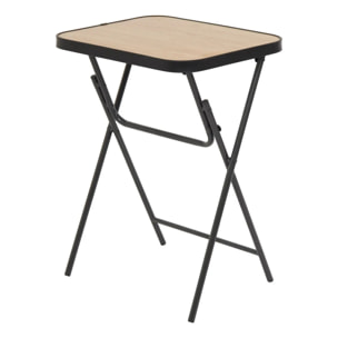 Table pliante 4 places Flexy Plus 48x38cm noir