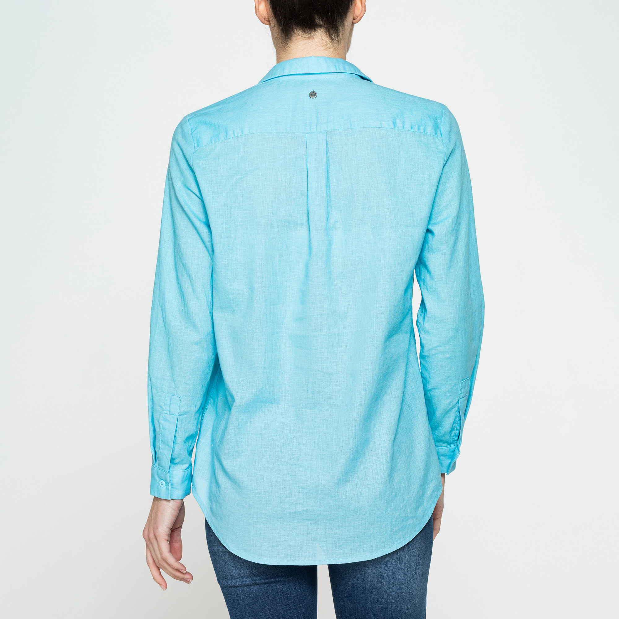 CAMICIA MODELLO SERAFINO IN TESSUTO LINO COTONE