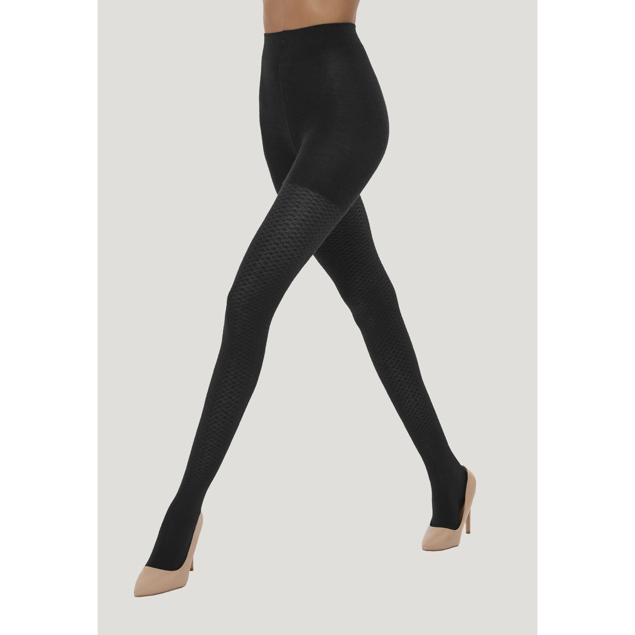 Collant Merino Pattern Tights