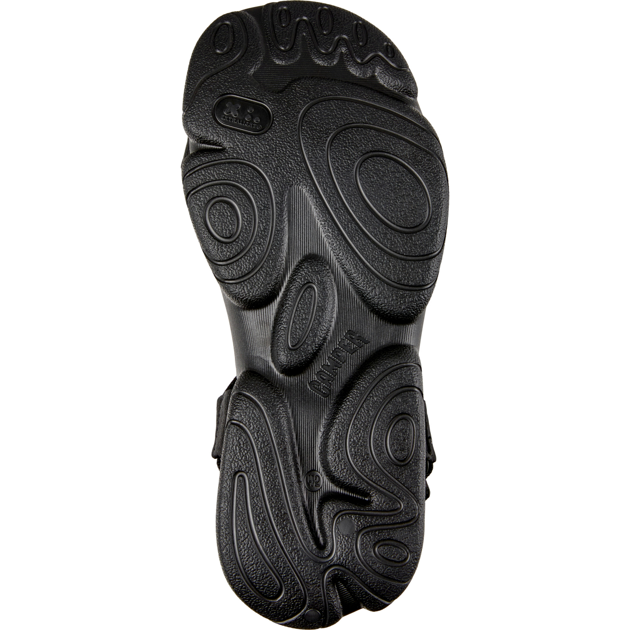 Sandali - CAMPER Karst Sandal - Nero - Tessile tecnico