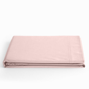 Drap plat ''Prémium'' - Couleur Rose Dragée