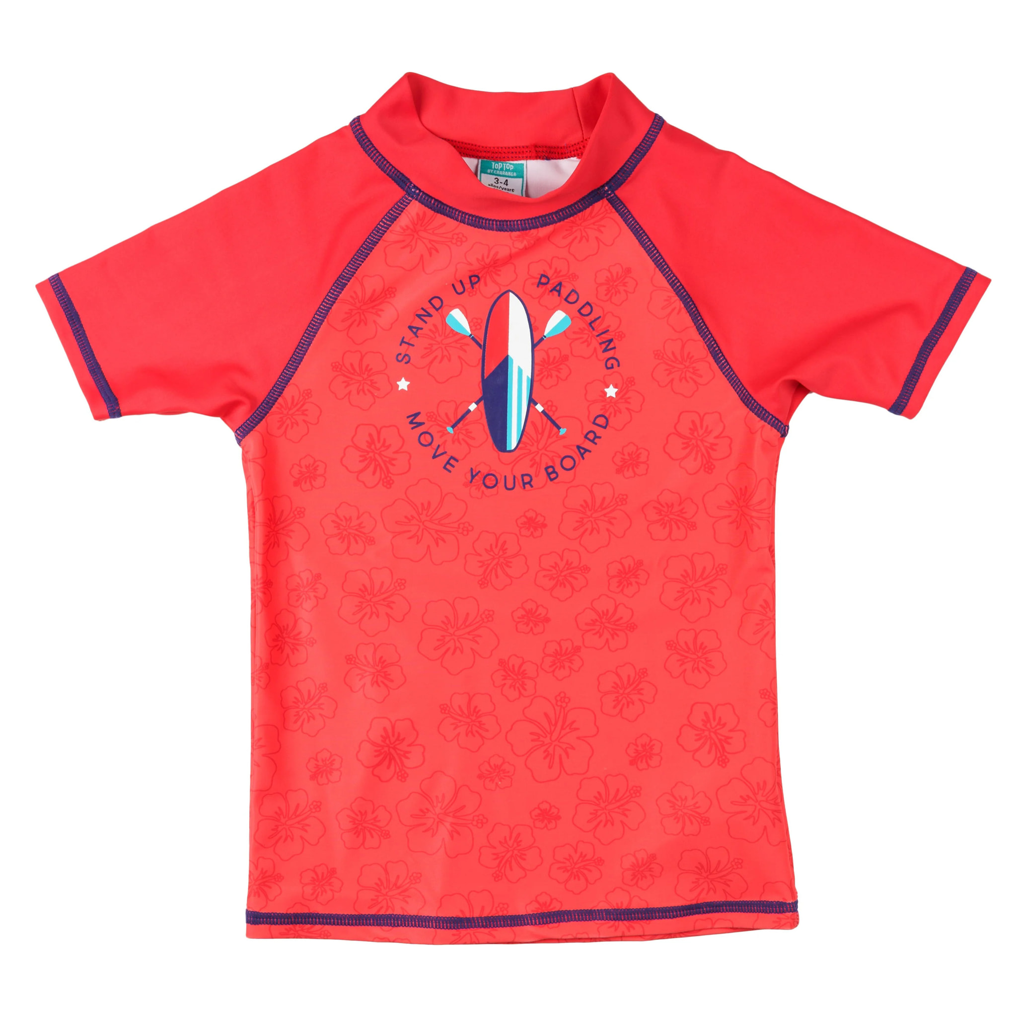 Camiseta de niño rojo