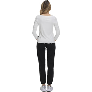 Camiseta de manga larga para mujer Earth Tones