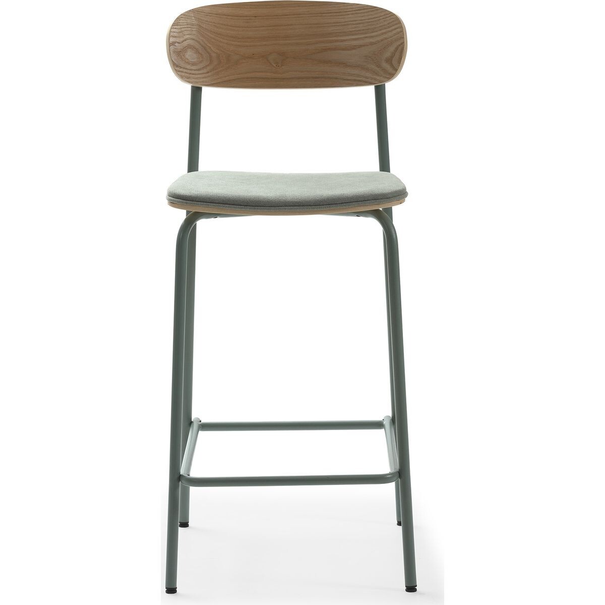 Lot de 2 tabourets de bar en tissu - SVALA