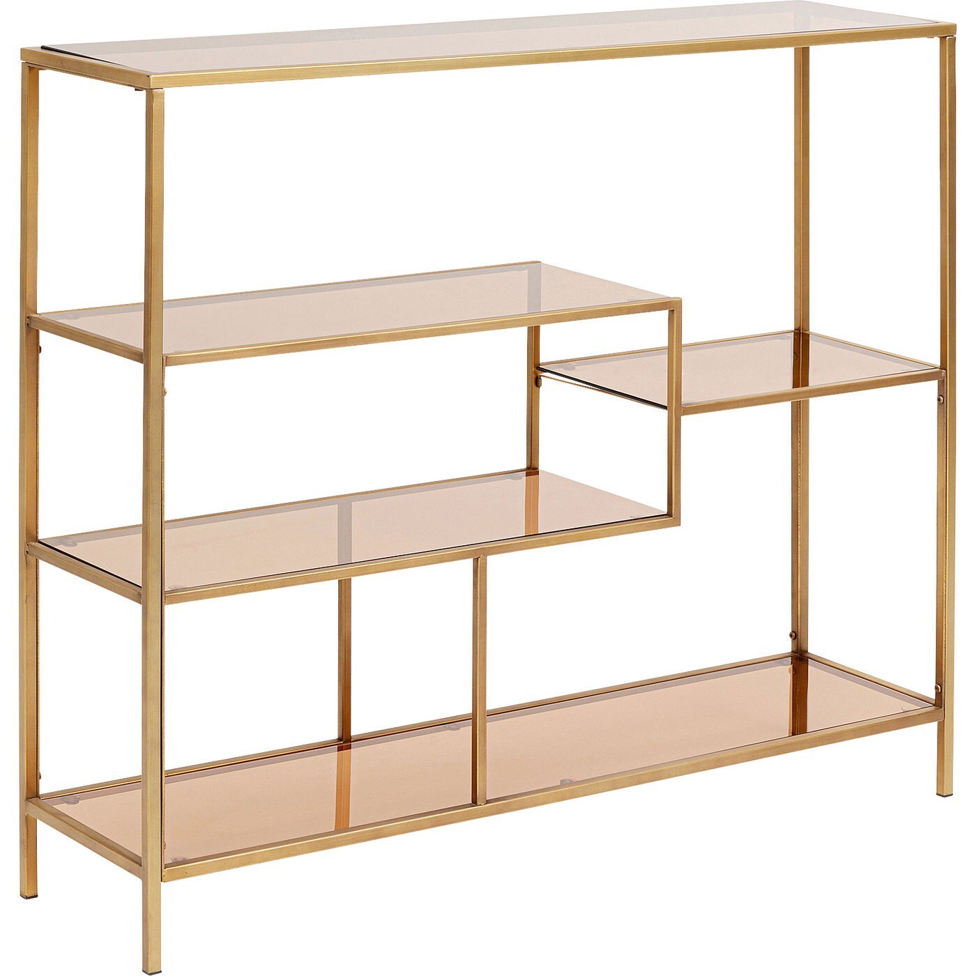 Étagère Loft dorée Kare Design