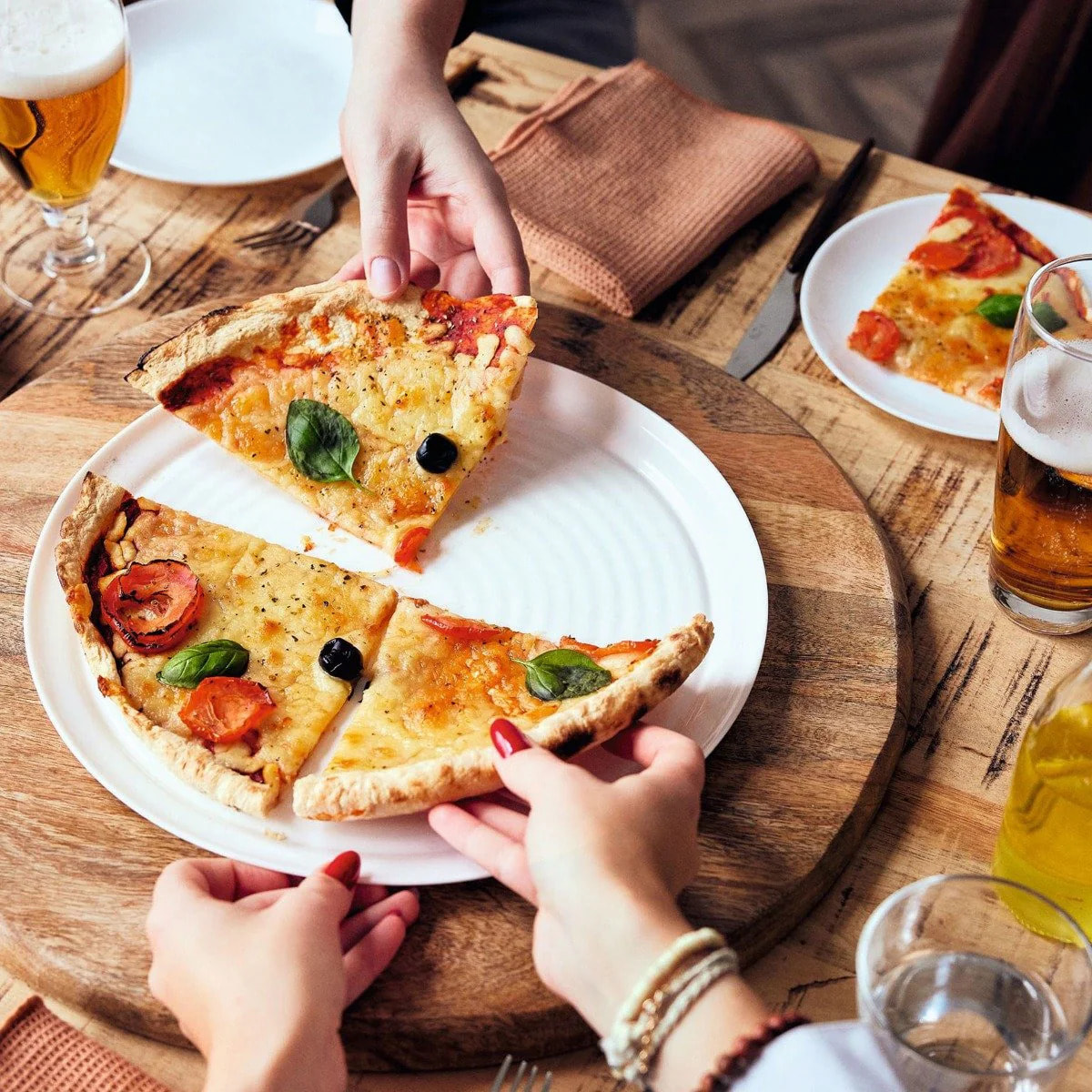 6 platos para Pizza 32 cm Smart Cuisine Carine - Luminarc