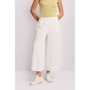 Kocca - Pantaloni ampi con vita elasticizzata Donna, Tinta unita