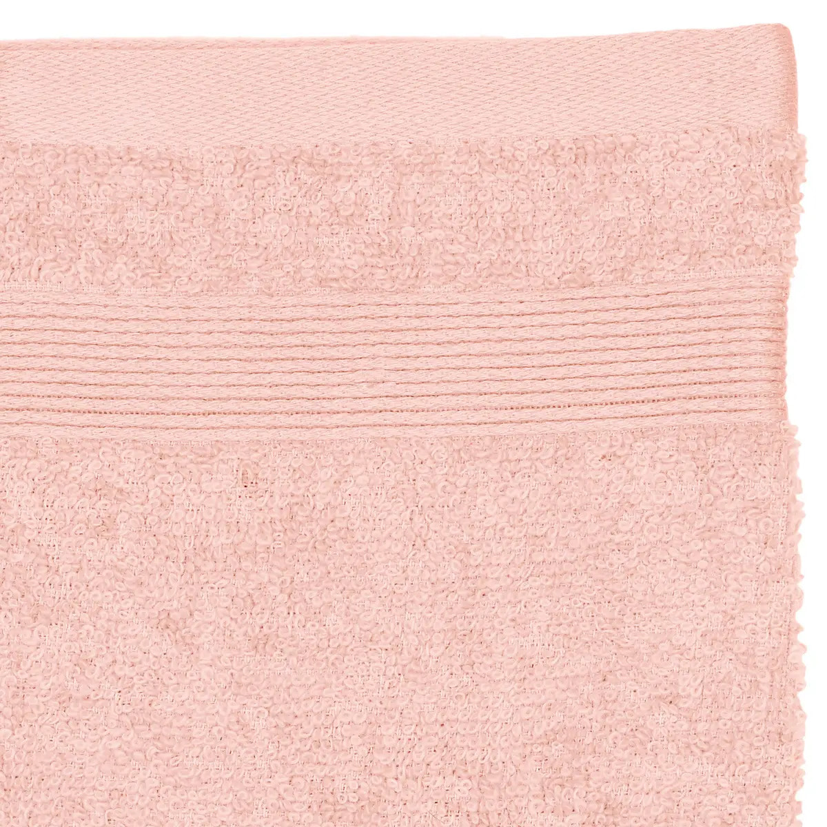 Lot de 2 gants de toilette - coton 450 gr/m² - rose 15x21 cm