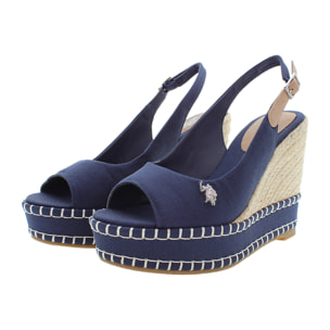 U.S. Polo Assn. - Sandali AYLIN027W/5C1 in tessuto per donna