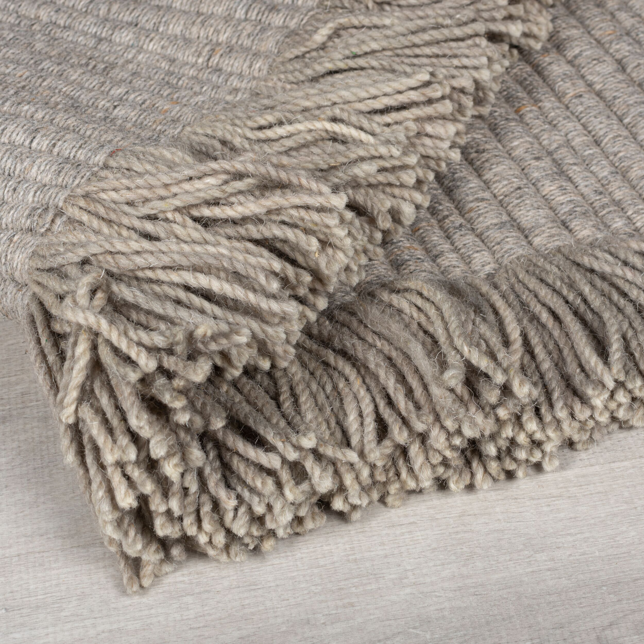 Tapis en laine FRANGES