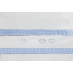 Sábanas Cuna y Kit  Peine con Cepillo de Don Algodón Cuore