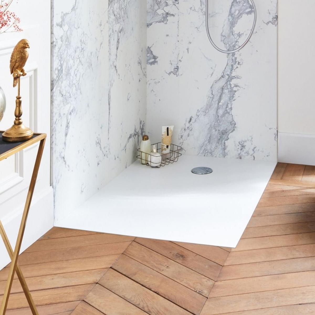 JACOB DELAFON Receveur Jacob Delafon Ipso 100x80 cm + Paroi douche