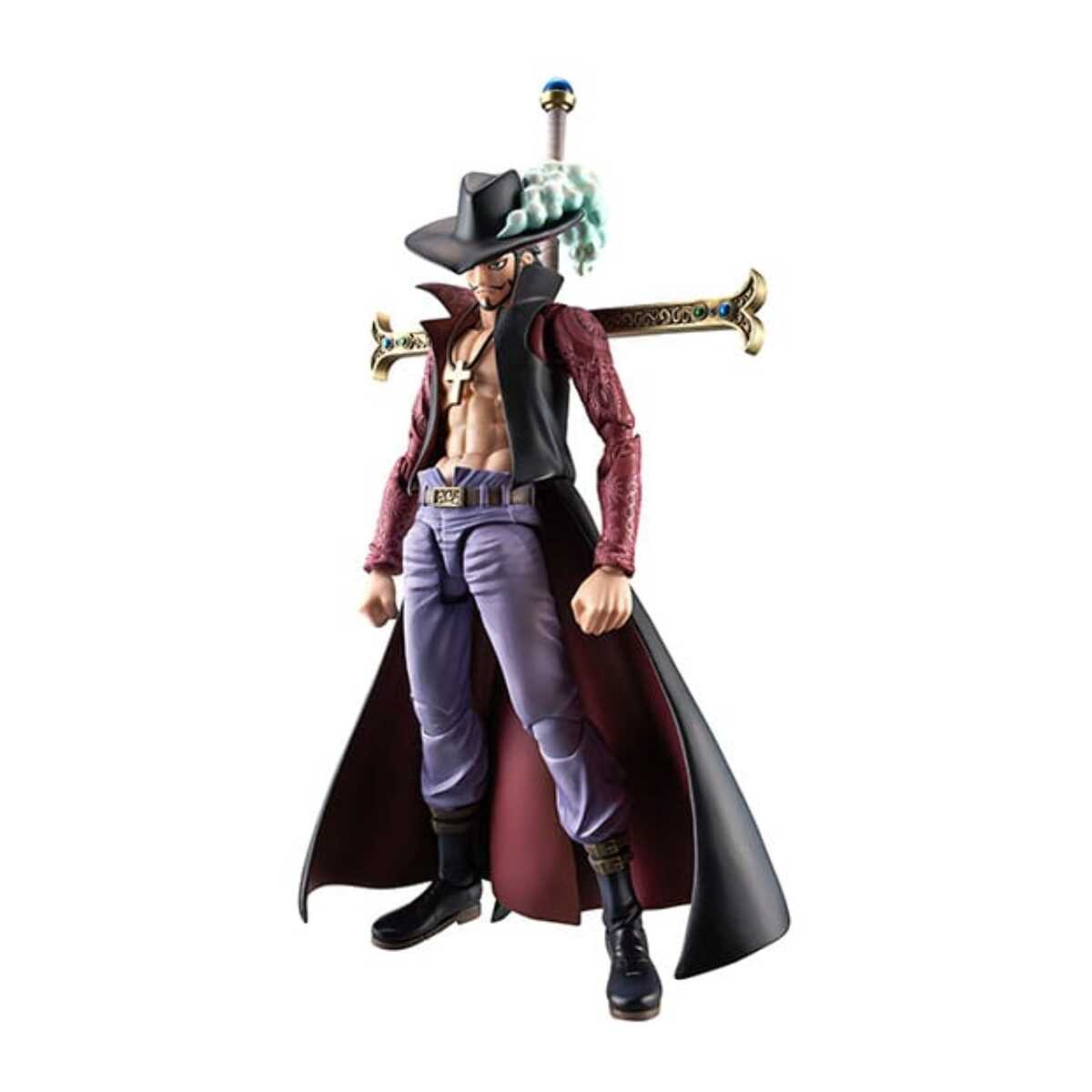 One Piece Variable Action Heroes Action Figura Dracule Mihawk 18 Cm Megahouse