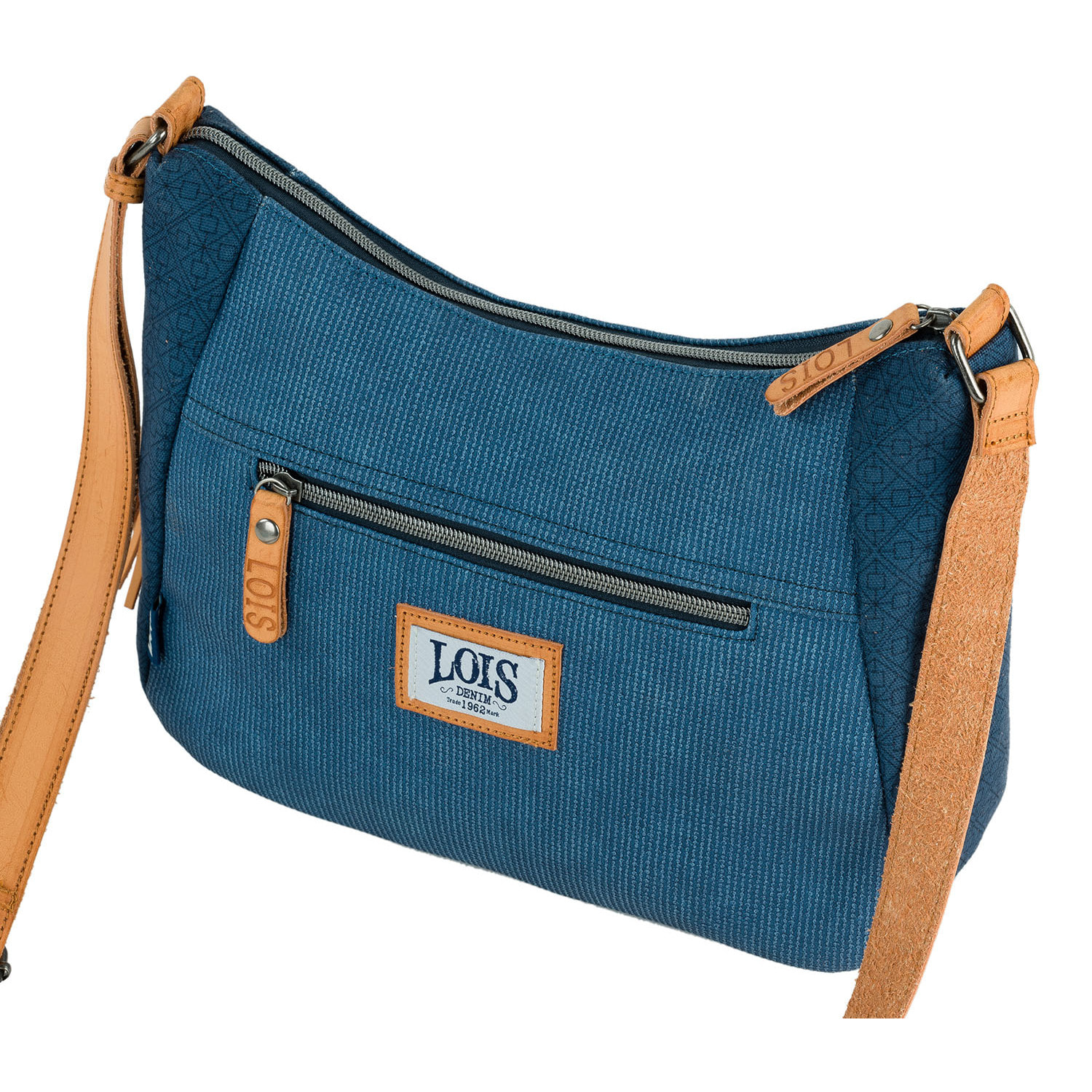 Bolso Bandolera Mujer Sint/Pu Lois Pasadena Azul