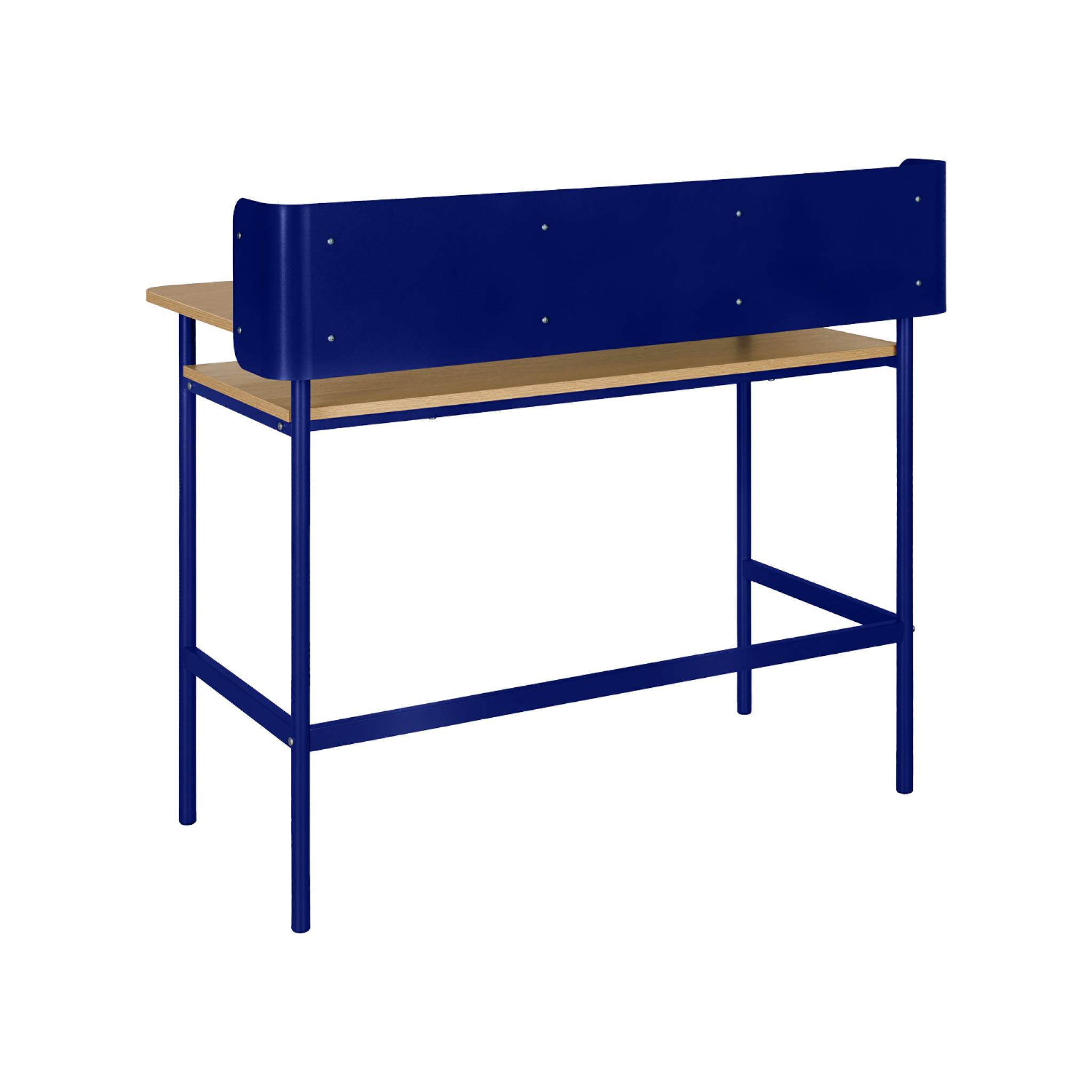 Bureau métal et décor bois 3 niches MOLTO