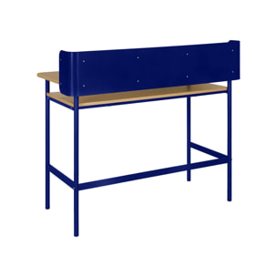 Bureau métal et décor bois 3 niches MOLTO