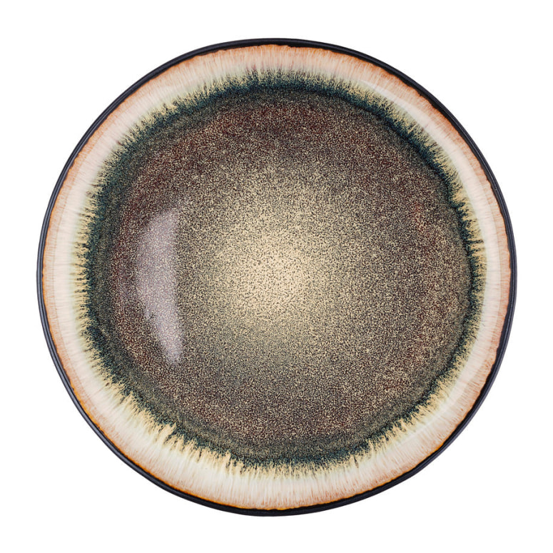 Assiette IRIS Ø26cm - 6 pièces - Marron sauvage