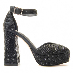 Zapatos de Tacón - Negro - Altura: 12 cm