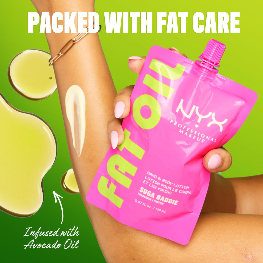 NYX Professional Makeup Fat Oil Body Lotion Mains & Corps SUGA BADDIE