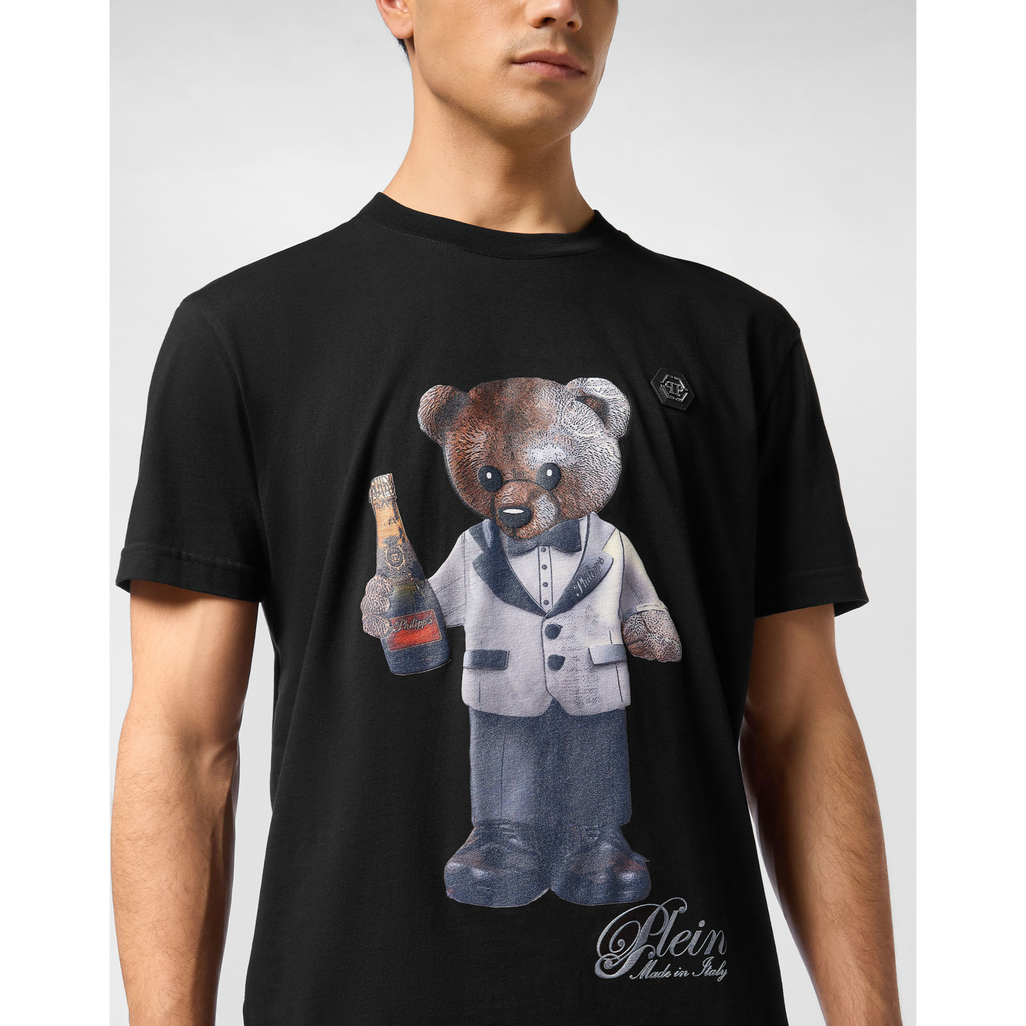 PHILIPP PLEIN T-Shirt Round Neck Ss TEDDY