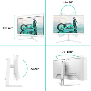 Ecran PC Gamer PHILIPS 27M2N3501PA 27'' QHD 260Hz