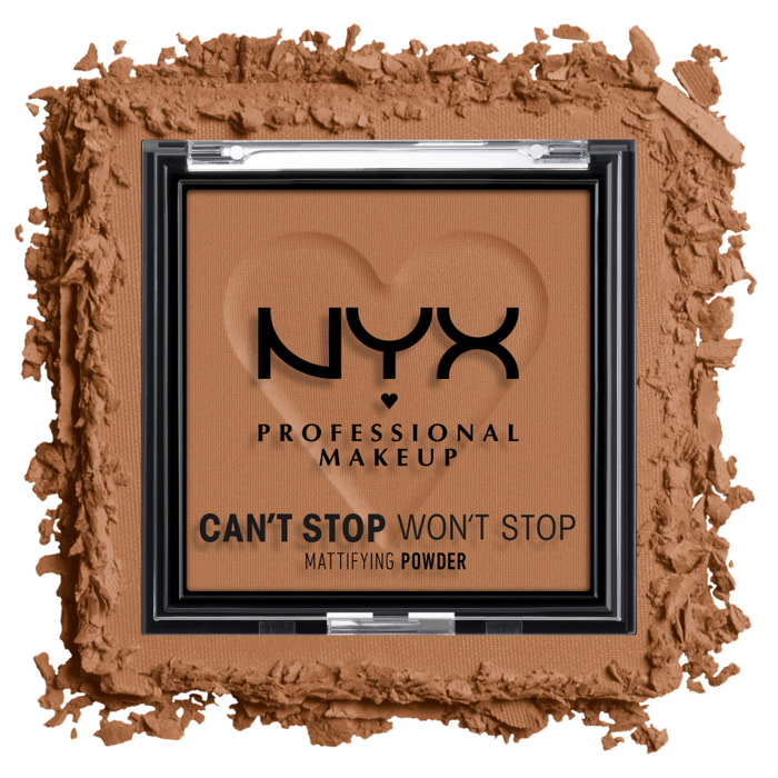NYX Professional Makeup Can't Stop Won't Stop Poudre Mocha