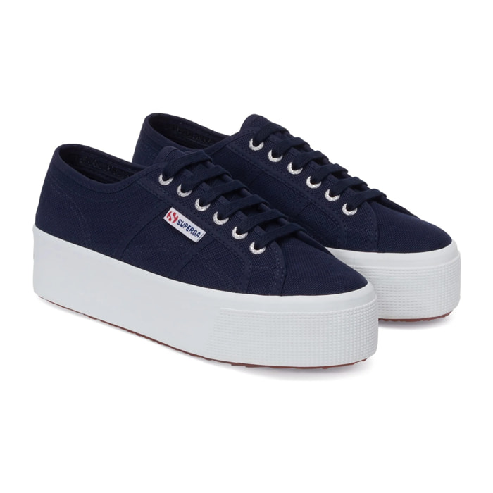 Scarpe da donna Superga Blu 2790 Platform