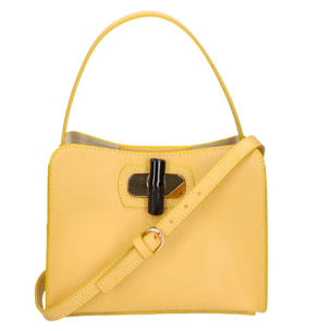 Borsa a mano da donna - Modello Katia - 100% pelle - 12.0 x 17.0 x 9.0 cm