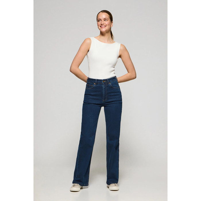 Jeans Jana indaco wide leg