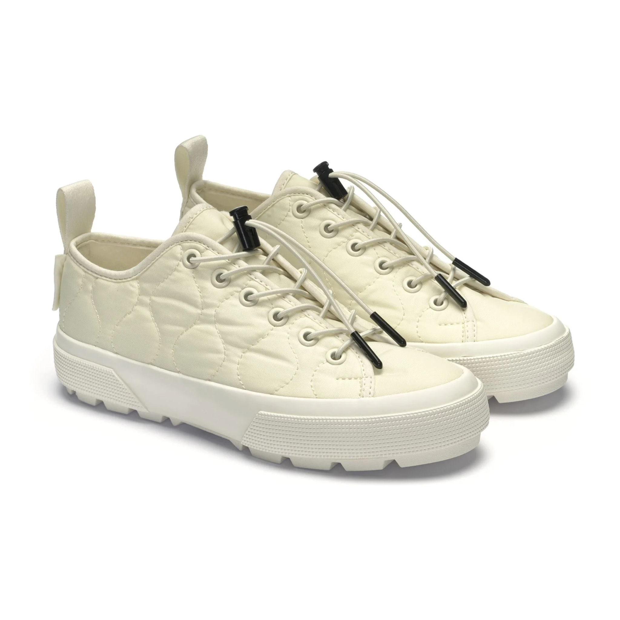 Sneakers Superga Donna Beige 2625 TANK QUILTED NYLON