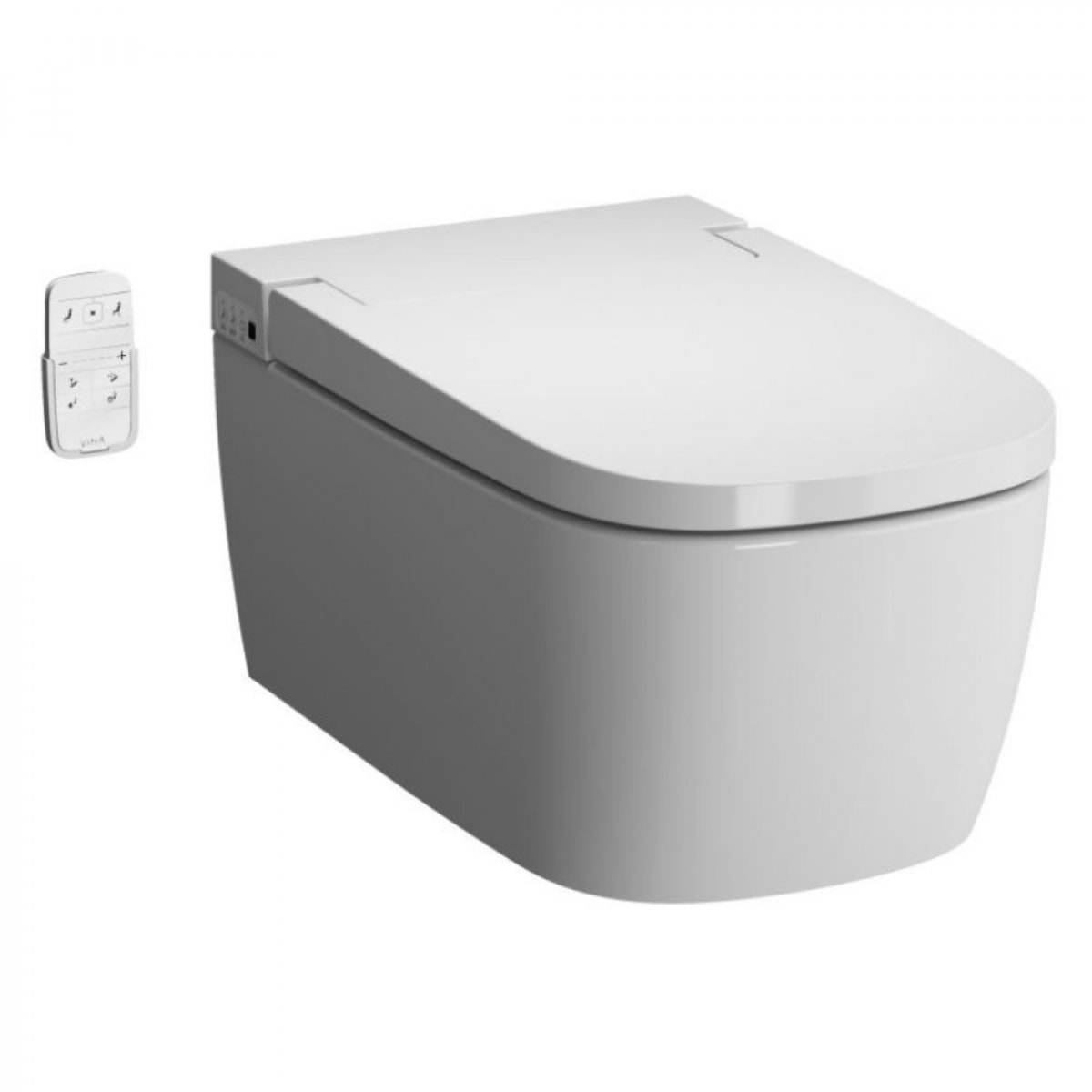 VITRA WC suspendu lavant v-care basic sans bride avec abattant