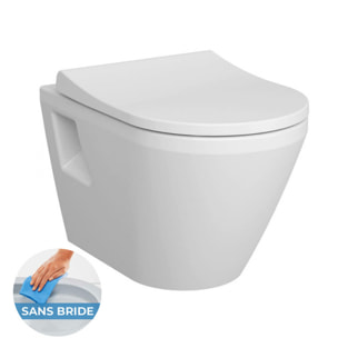 Integra WC sans bride avec abattant softclose