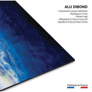 Tableau bleu glacier Tableau alu Dibond