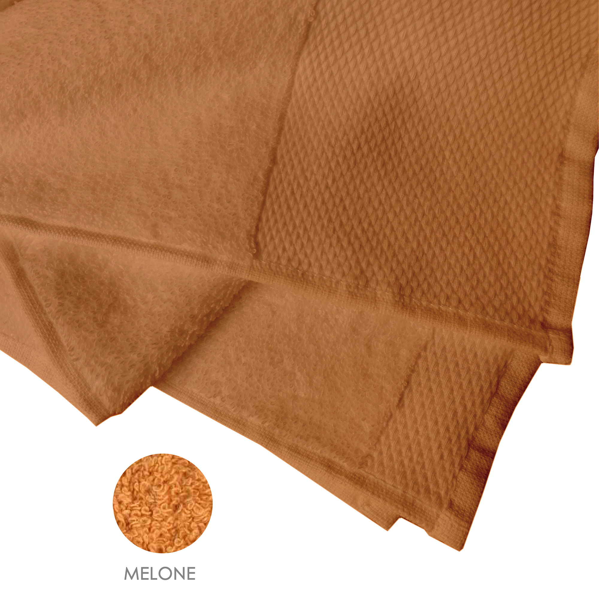 Telo doccia 100x150 cm melone