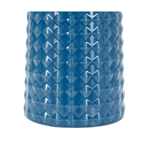 LAMPADA DA TAVOLO GLISS BLU CM Ø 30X52