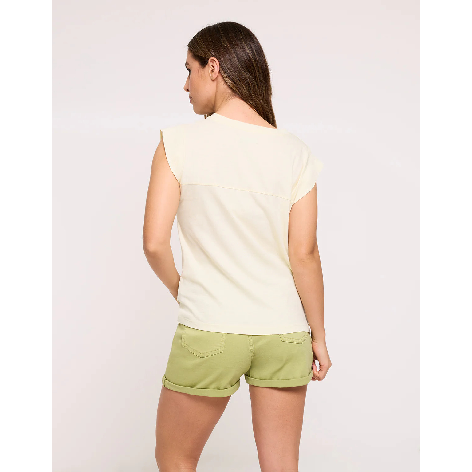 Camiseta Manga Corta Amarillo - Bloomora