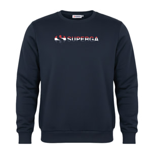 Tuta Uomo SUPERGA Cotone Felpato Girogola