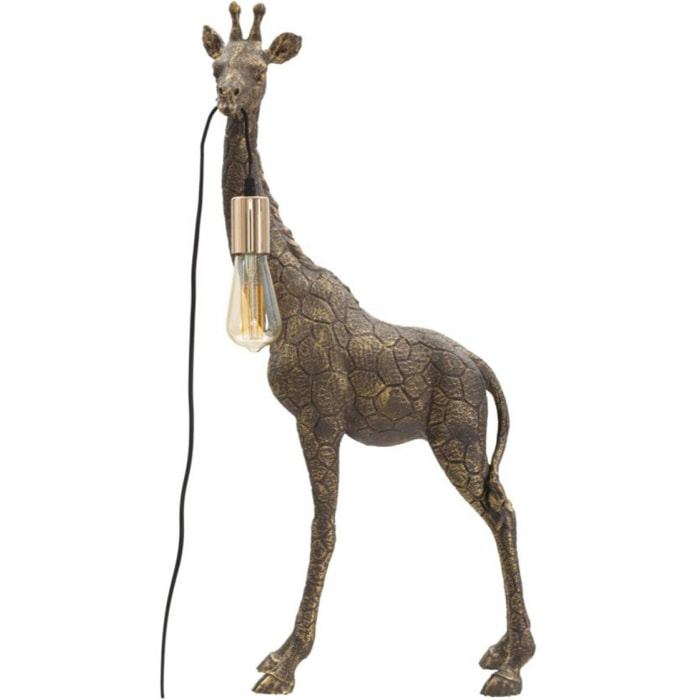 LAMPADA DA TAVOLO GIRAFFA CHARME1921 DORATO