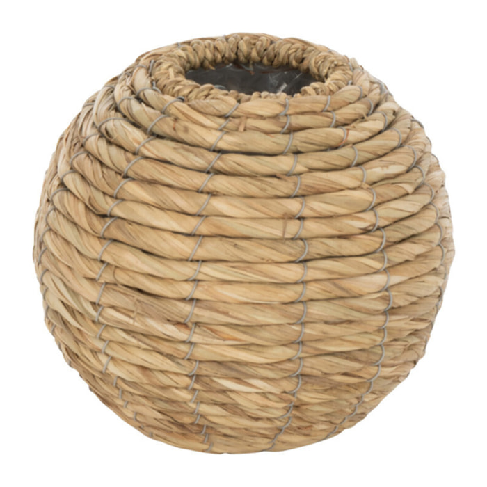 J-Line vase Yumi Bol - bambou - naturel - extra small - 2 pcs - Ø 17.5 cm