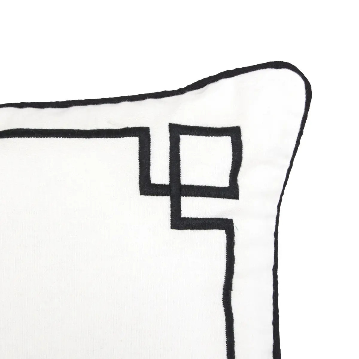 Coussin The palm resort 40x40cm blanc