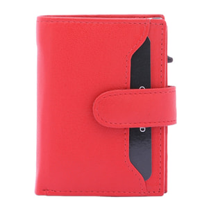 Portafoglio  da uomo In Vera pelle Made in Italy 7,5x10x2,5 cm