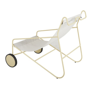 Chilienne design jaune tendre OSLO