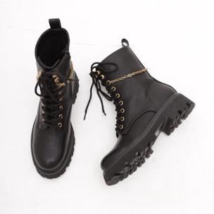 ANFIBIO ALTO CON CATENA NERO